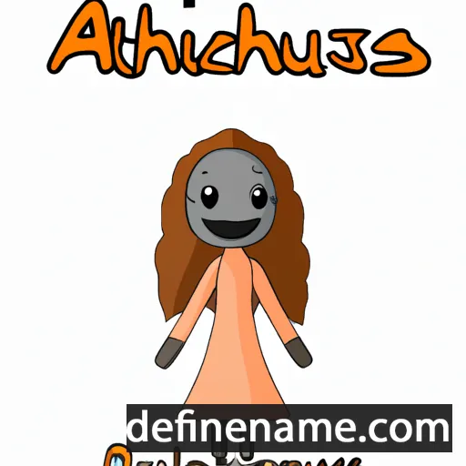 Anthusa cartoon