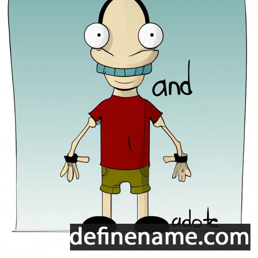 cartoon of the name Antide