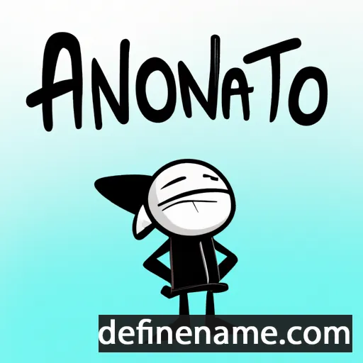 Antifont cartoon