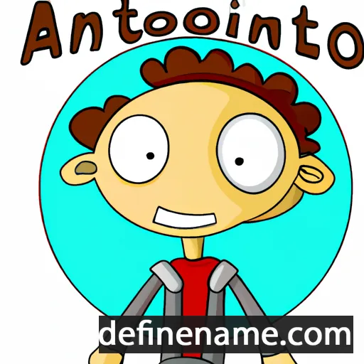 Antinoo cartoon