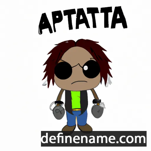 cartoon of the name Antipa