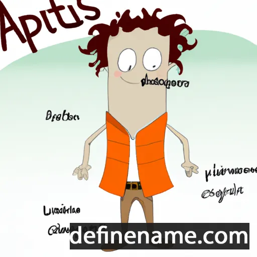 cartoon of the name Antipus