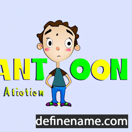 Antóin cartoon