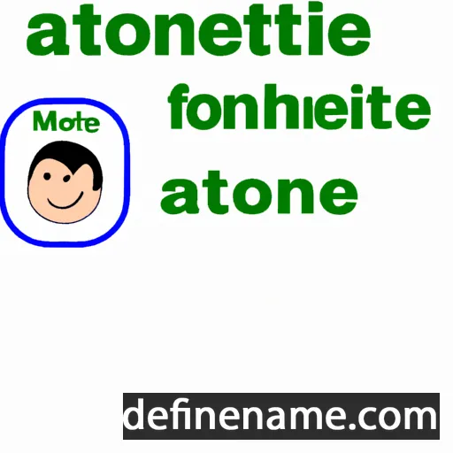 Antoenne cartoon