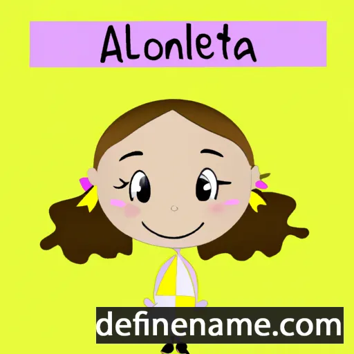 cartoon of the name Antoinella