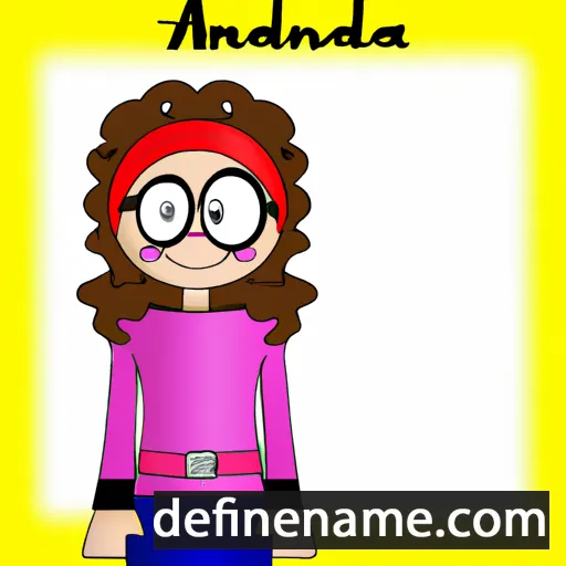 cartoon of the name Antonandria