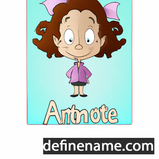 Antoniette cartoon