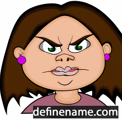 cartoon of the name Antonya