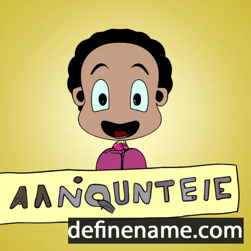 cartoon of the name Antouène