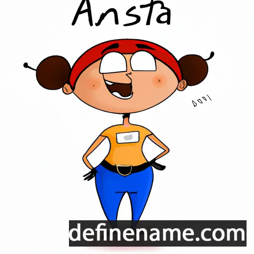 Antsa cartoon