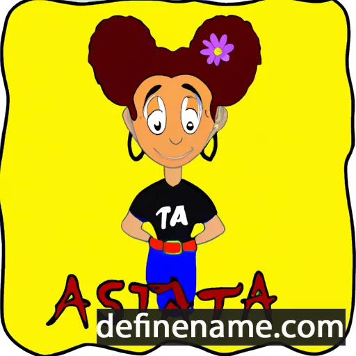 cartoon of the name Antsa