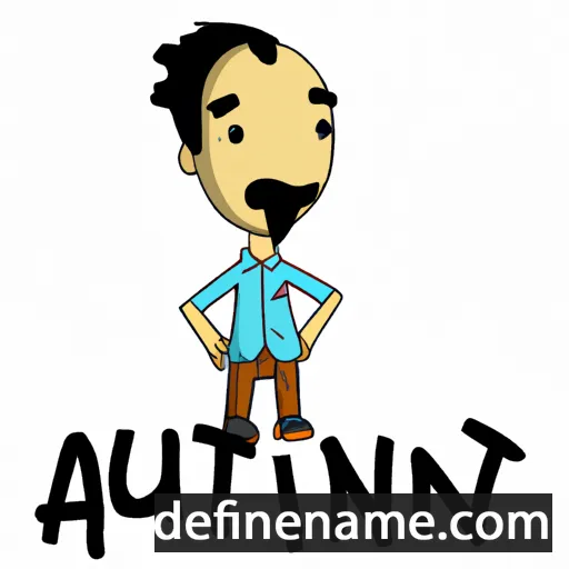 cartoon of the name Antu