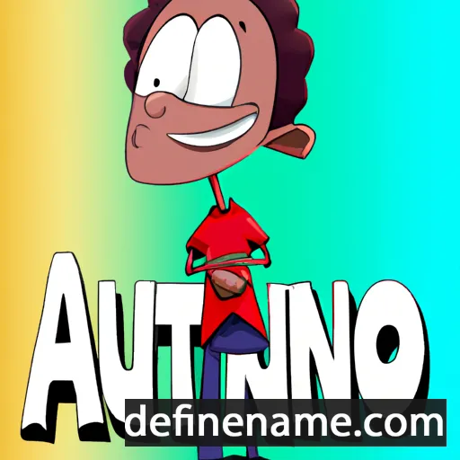 cartoon of the name Antuono