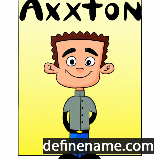 cartoon of the name Antxon