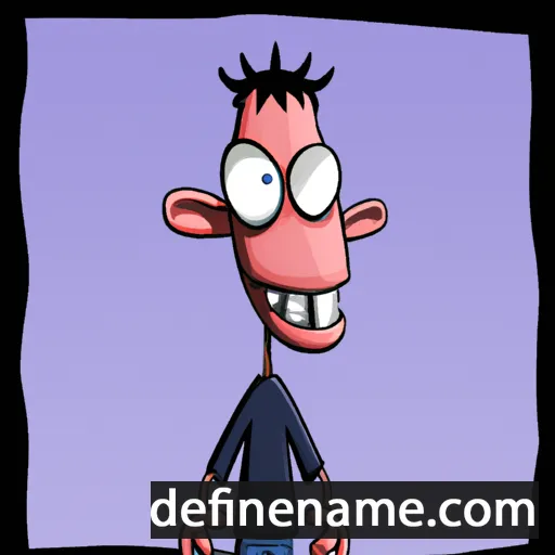 cartoon of the name Antxone