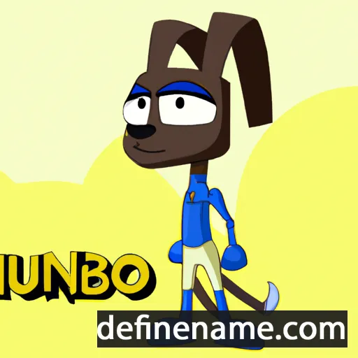 cartoon of the name Anubi