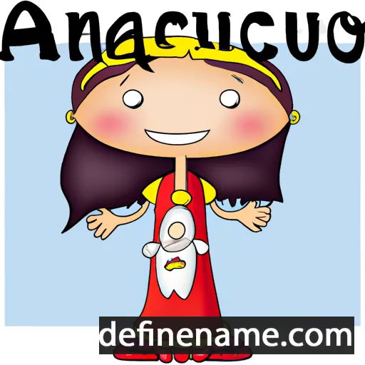 cartoon of the name Anunciació