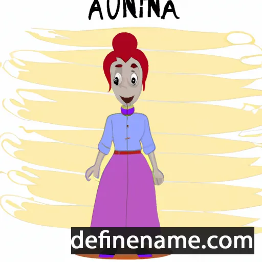 Anunia cartoon