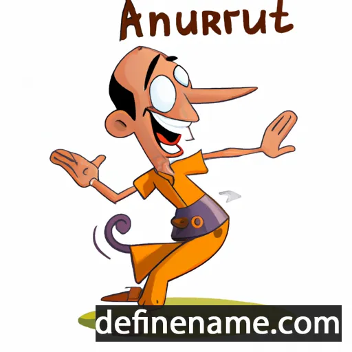 cartoon of the name Anurat