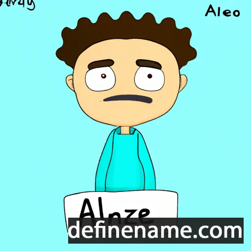 cartoon of the name Anzél