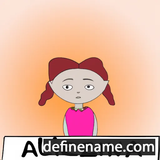 cartoon of the name Anzelina