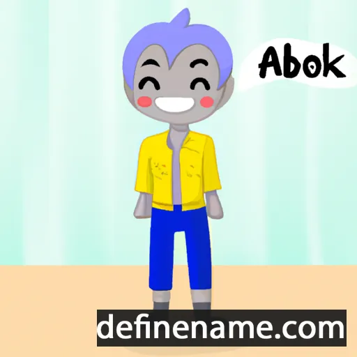 Aobako cartoon