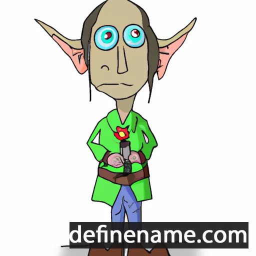 cartoon of the name Aorelian