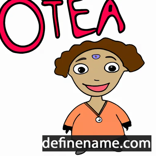 cartoon of the name Aotea