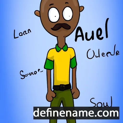 cartoon of the name Aourel