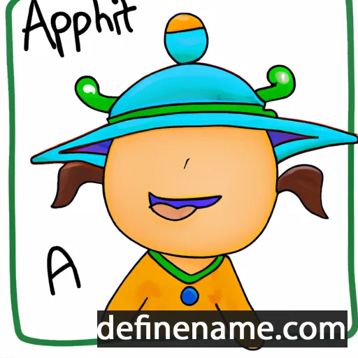 cartoon of the name Aphichat