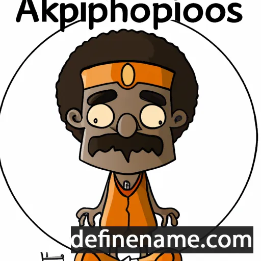 Aphrikanos cartoon