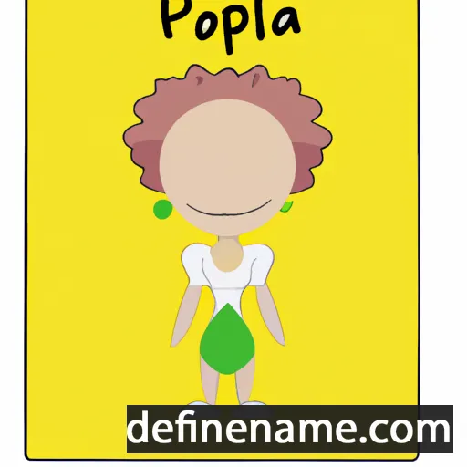 cartoon of the name Apòla