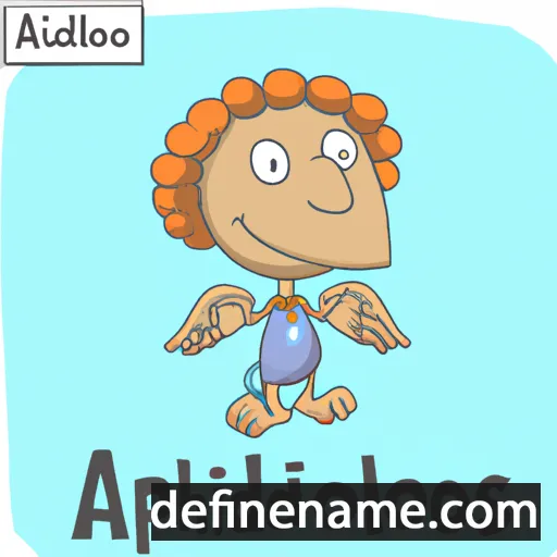 cartoon of the name Apollodotos