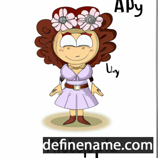 cartoon of the name Apolloniya