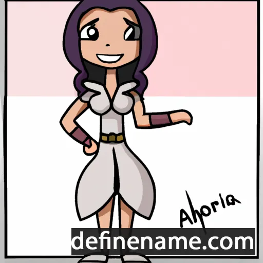 cartoon of the name Aporia