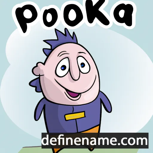 cartoon of the name Aporka