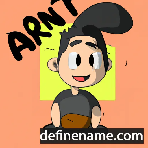 Árant cartoon