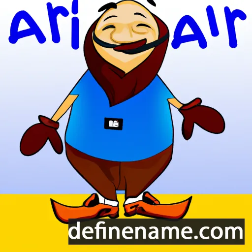 cartoon of the name Âralât