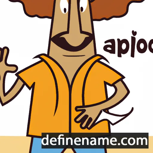 cartoon of the name Appio