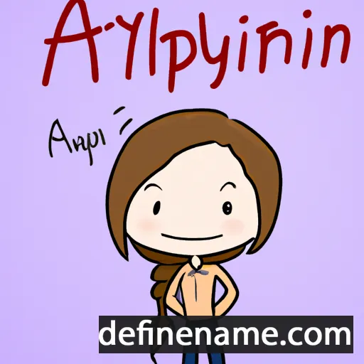 Aprilyn cartoon