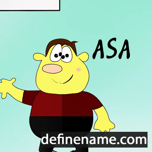 cartoon of the name Apša