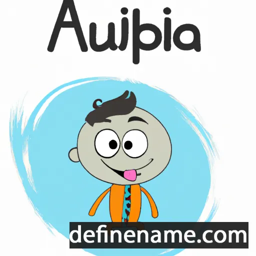 cartoon of the name Apurba