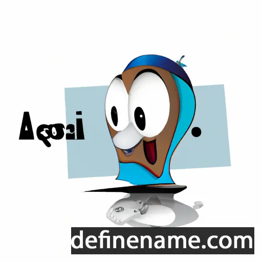 cartoon of the name Aqqalu