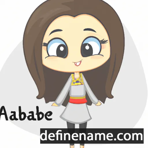 cartoon of the name Arabel