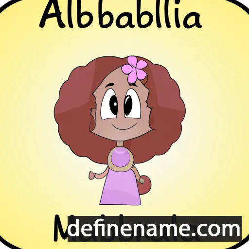 cartoon of the name Arabellah