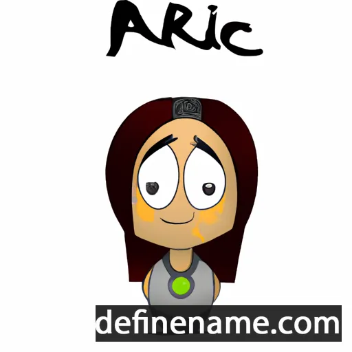 cartoon of the name Araci