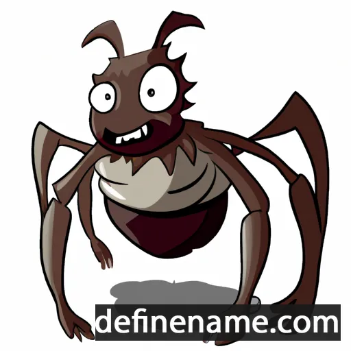 cartoon of the name Aragog