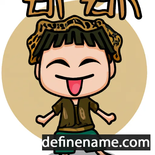 cartoon of the name Arai