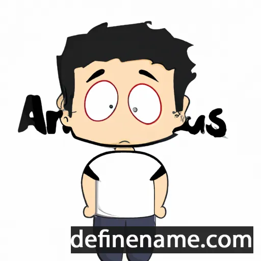 cartoon of the name Arais