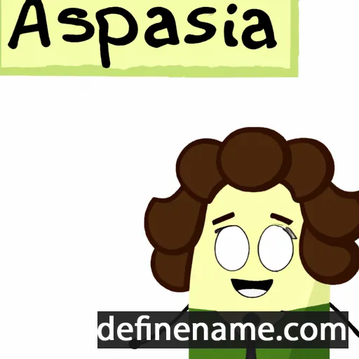 cartoon of the name Aralia